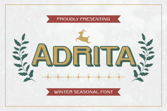 Adrita: A Versatile Display Font
