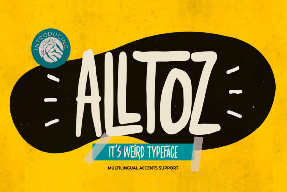 Alltoz: A Bold Font for Business Branding