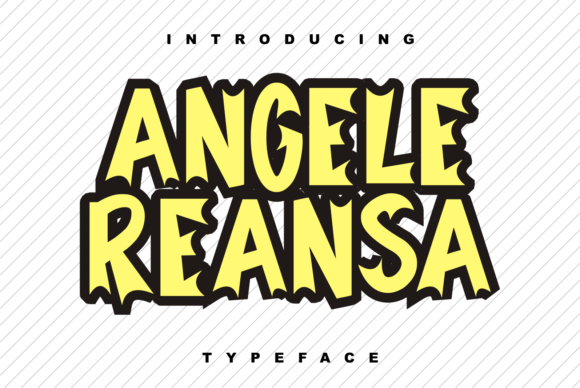 Angele Reansa: A Bold Display Font for Web Design
