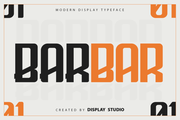 Barbar: A Bold Font for Business Branding