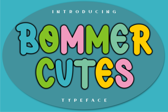 Bommer Cutes: A Bold Display Font