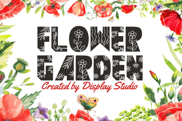 Flower Garden Font Review