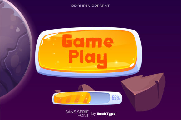 Game Play: A Bold Display Font