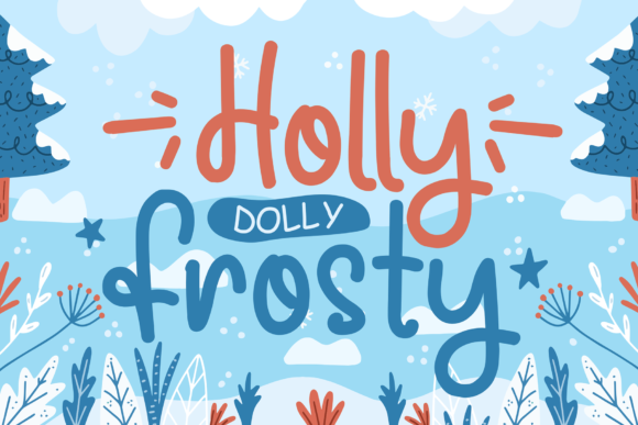 Holly Frosty: A Playful Display Font