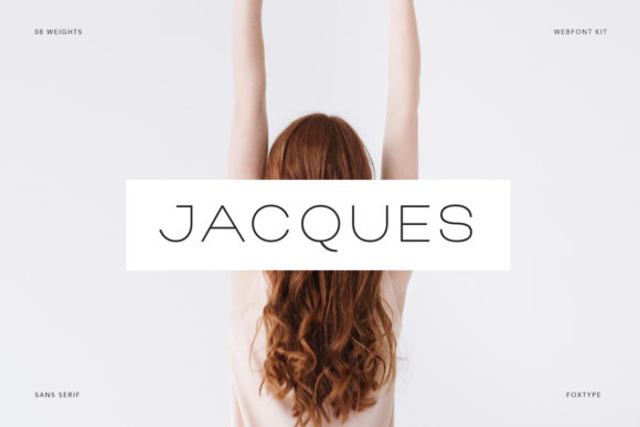 Jacques: A Modern Display Font