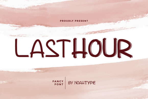 Lasthour Font for Web Design