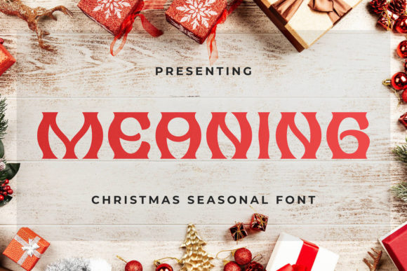 Meaning Font: Bold & Unique