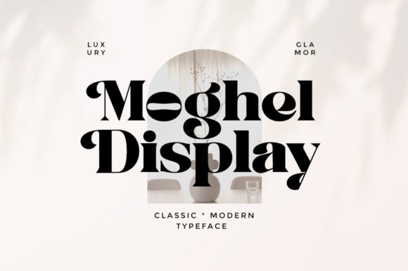 Moghel Display: A Font for Bold Branding