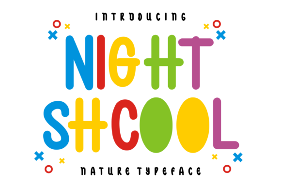 Night Shcool Font for Creative Makers