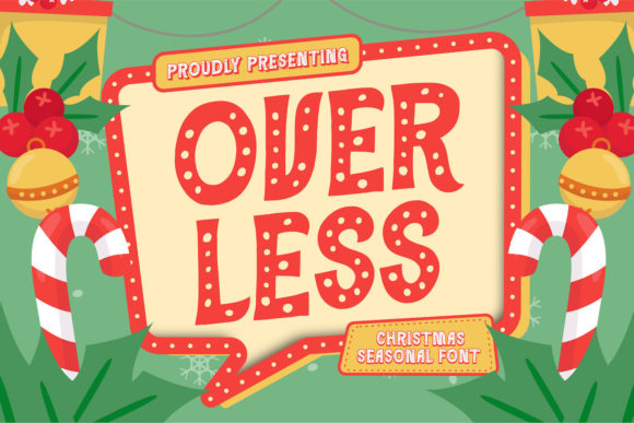 Overless: A Bold Display Font for Designers