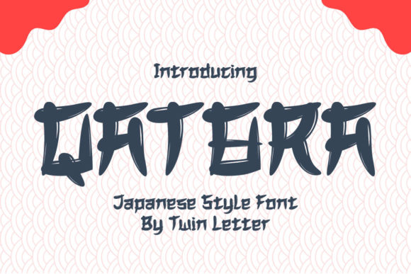 Qatara: A Bold Display Font