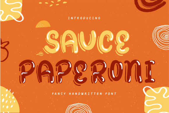 Sauce Paperoni: Bold Typography for Impact
