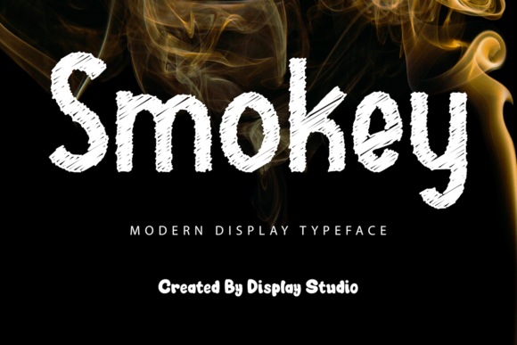 Smokey: A Modern Display Font