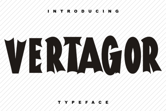 Vertagor: A Bold Display Font for Web Design