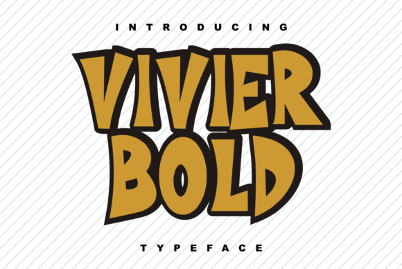 Vivier Bold: A Bold Font for Creative Makers